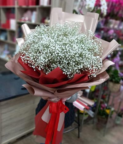Букет цветов из: Гипсофила в Бобровский