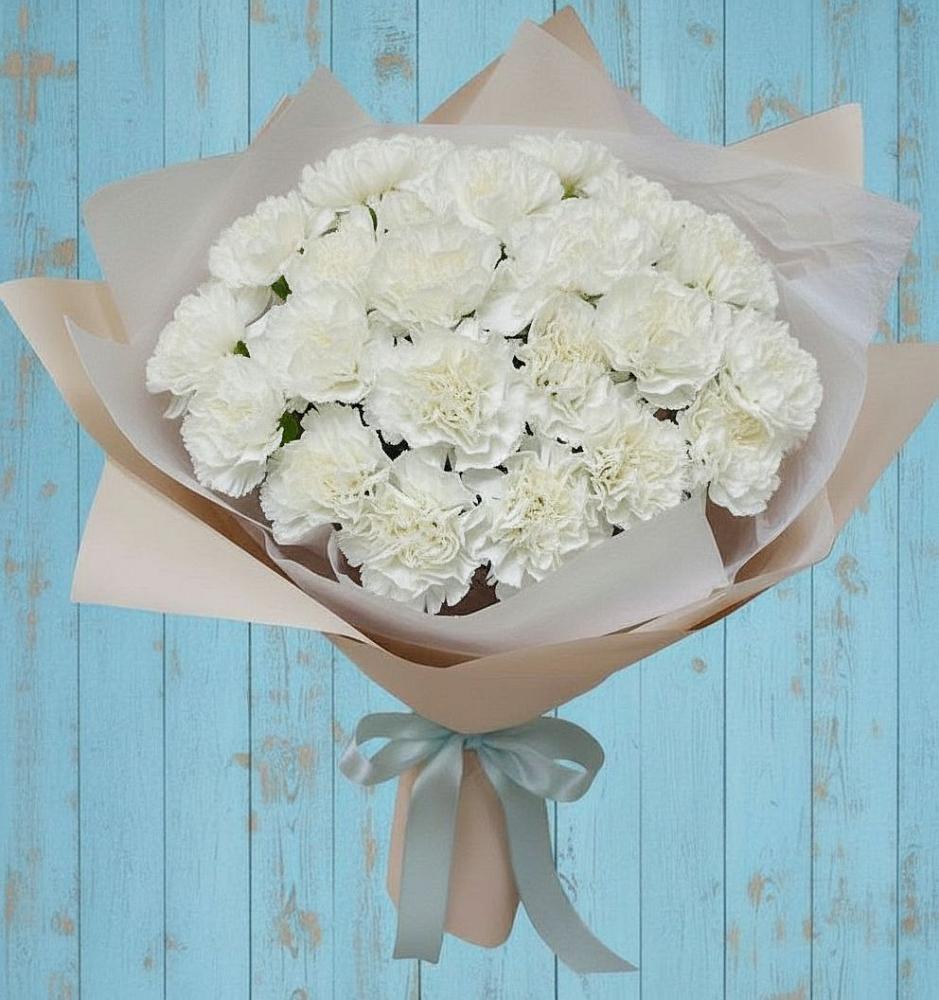 Букет цветов из: Гвоздики в Бобровский