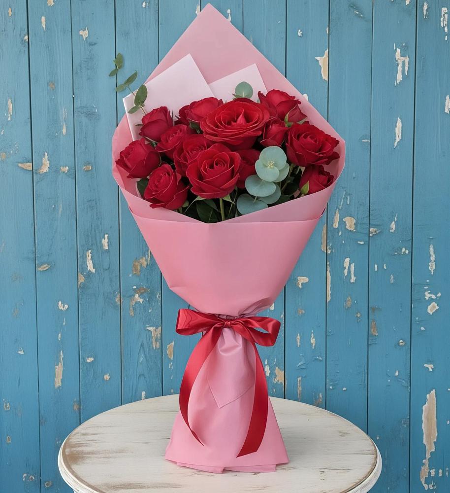 Букет цветов из: Розы в Бобровский