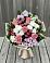 Букет цветов из: Альстромерии, Гвоздики, Розы и Хризантемы в Бобровский