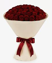 Букет 101 Бордовая роза Блэк Бакарра в Бобровский