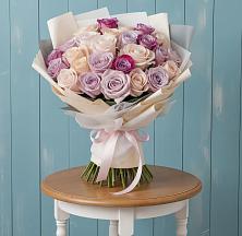 Букет цветов из:  Розы в Бобровский