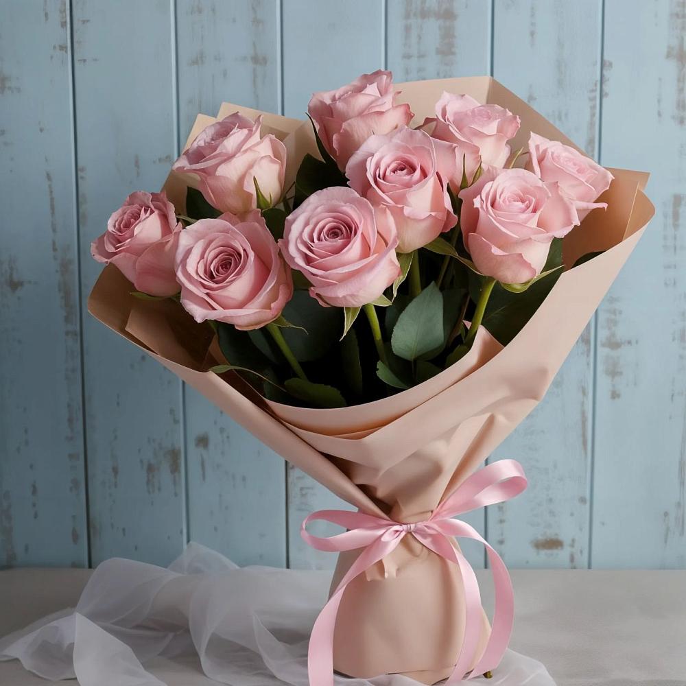 Букет цветов из: Розы в Бобровский