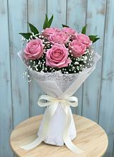Букет цветов из:  Розы в Бобровский