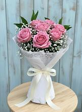 Букет цветов из:  Розы в Бобровский