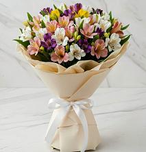 Букет цветов из:  Альстромерии в Бобровский