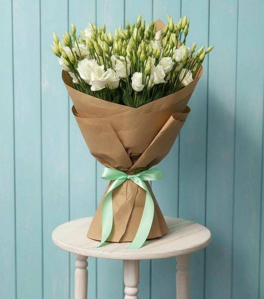 Букет цветов из: Лизиантусы в Бобровский