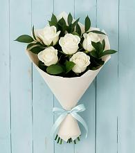 Букет цветов из:  Розы в Бобровский