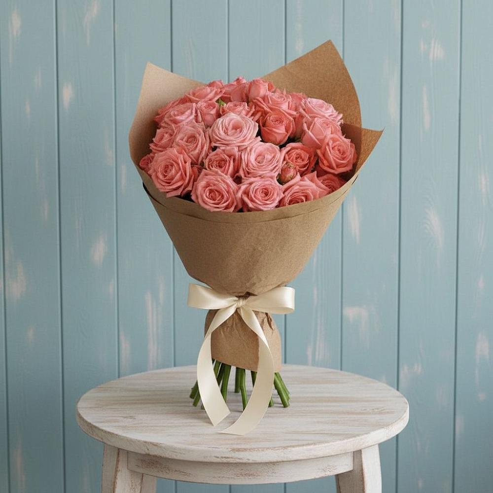 Букет цветов из: Розы в Бобровский