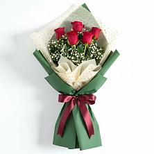 Букет цветов из:  Розы в Бобровский
