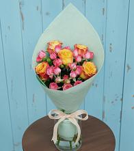 Букет цветов из:  Розы в Бобровский